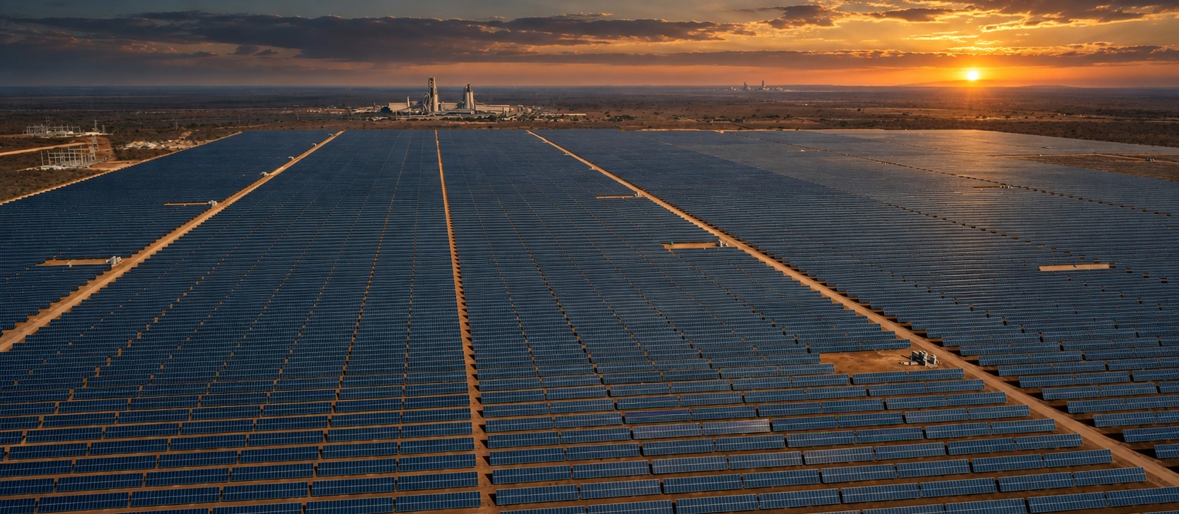 Complexo Apodi, usina fotovoltaica do Grupo Pacto em Quixeré-CE